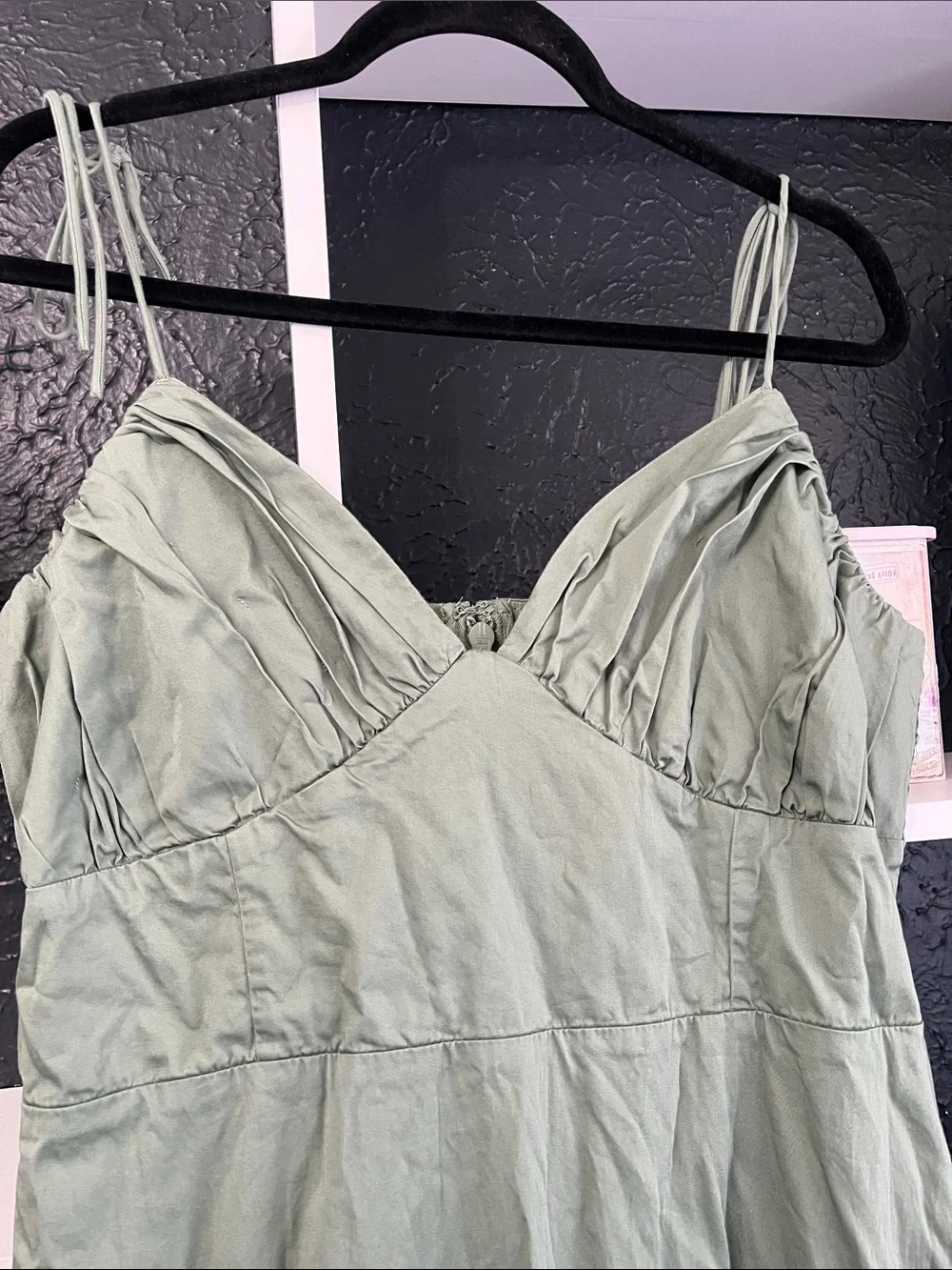 Light Sage Green Spaghetti Strap Maxi Dress - Casual Women's Dress
